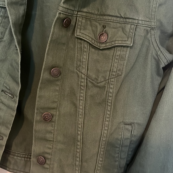 Green Denim Jacket- Old Navy - Picture 3 of 4